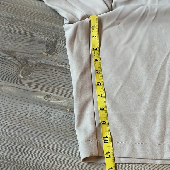 Peter Millar Salem Khaki Twill Performance Shorts Mens 48R Neutral Lightweight - Picture 7 of 8